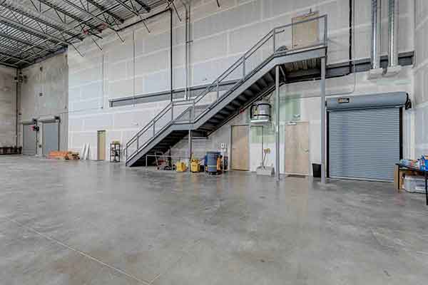 Class A warehouse interior photography for LoopNet listing in North Las Vegas