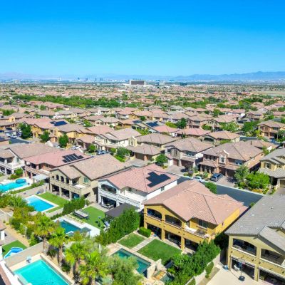 Professional Las Vegas drone photography by Rick Rowland