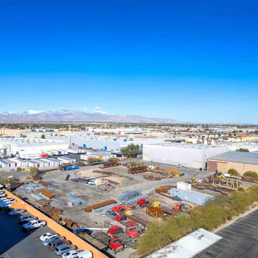 Industrial drone photography Las Vegas by Rick Rowland