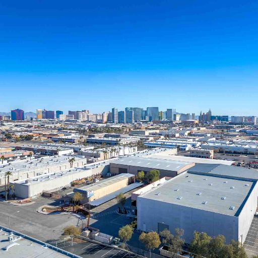 Industrial drone photography Las Vegas by Rick Rowland