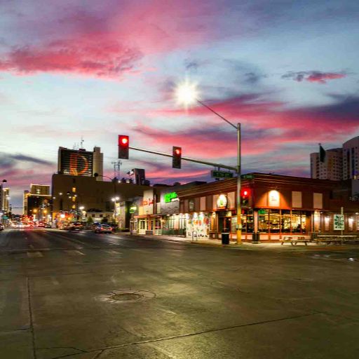 Commercial twilight property photography Las Vegas by Rick Rowland